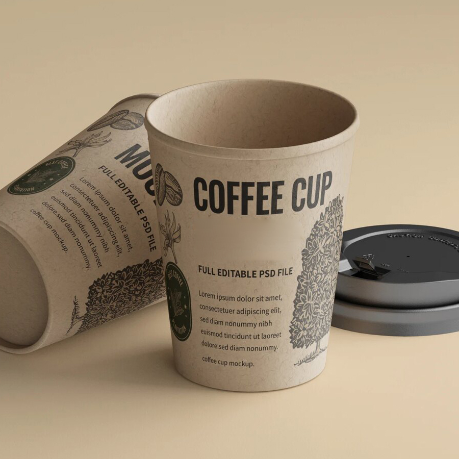 Your logo leaves with *every drink*